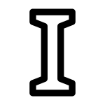 Instapaper SVG Icon